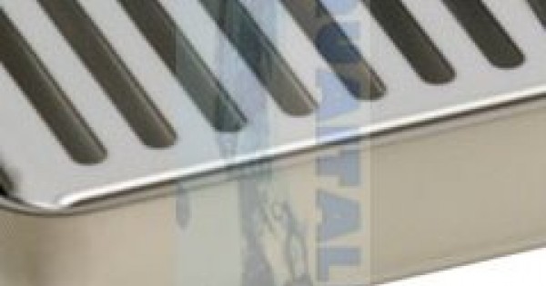 Raccogligocce In Acciaio Inox Per Colonnine Birra - 400x230 Mm, Per Bar, Pub, Ristoranti, Senza Lavabicchieri
